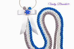 Unity Braids® A Cord Of Three Strands Rhinestone Embellishment, Choose your colors!