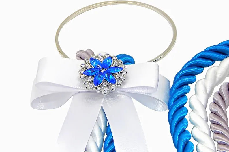 Unity Braids® A Cord Of Three Strands Rhinestone Embellishment, Choose your colors!