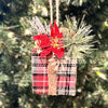 Christmas Ornament, Farmhouse, Holiday Decor, Rustic Christmas Box, Primitive Christmas Box, Table Christmas Center Piece, Tier Tray Decor