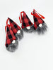 Christmas Gnomes, Hanging Ornaments, set of 5 Christmas Gnomes, Plush Christmas Gnome, Gnome Ornaments, Tree Gnome Ornament, Classic Tartans