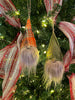 Christmas Gnomes, set of 2 Hanging Ornaments, Christmas Gnomes, Plush Christmas Gnome, Gnome Ornaments, Tree Gnome Ornament, Classic Tartans