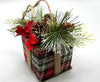 Christmas Ornament, Farmhouse, Holiday Decor, Rustic Christmas Box, Primitive Christmas Box, Table Christmas Center Piece, Tier Tray Decor