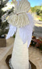 Rustic Christmas Angel, Angel With Wings, Angel With Feathers, Country Angel, Primitive Keepsake Doll, Cotton Doll, Faceless Angel, Angels