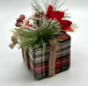 Christmas Ornament, Farmhouse, Holiday Decor, Rustic Christmas Box, Primitive Christmas Box, Table Christmas Center Piece, Tier Tray Decor