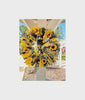Bee Wreath, Sunflower Wreath, Spring Yellow Bee, Summer Door Hanger, Welcome Wreath, Front Porch Swag, Farmhouse Decor, Rustic Country Home