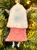 Angel Christmas Ornament, Keepsake Doll, X-Mas Rag Doll, Faceless Angel Decor, Angel with Wood Wings, Country Chic Home, Nursery Decor Gift