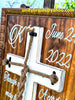 Cord of Three Strands, Wood Cross, Unity Braids®, Rustic Wedding, Wedding Ideas, God's, Knot, Wall Decor, Christian Sign