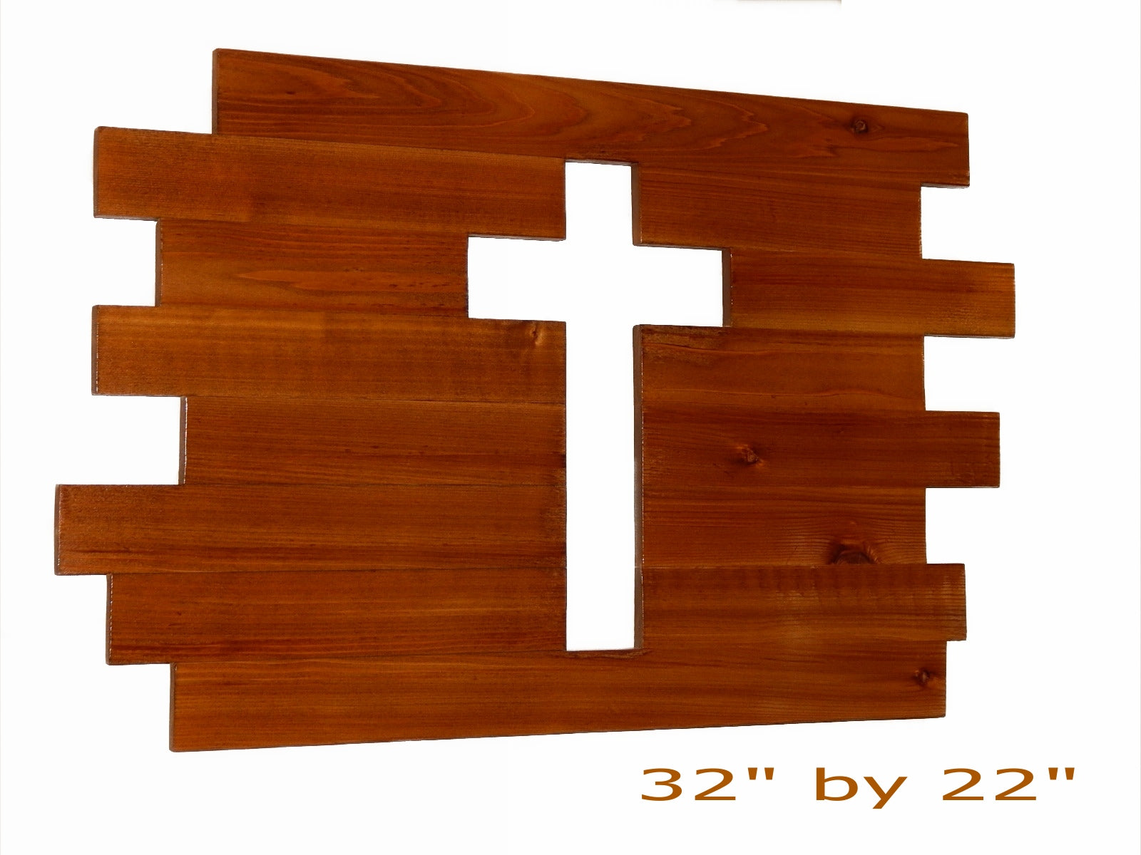 Rustic Cross Board, Wood Cross, Barn Home Decor, Christian Cross, Weathered Cross - Unity Braids