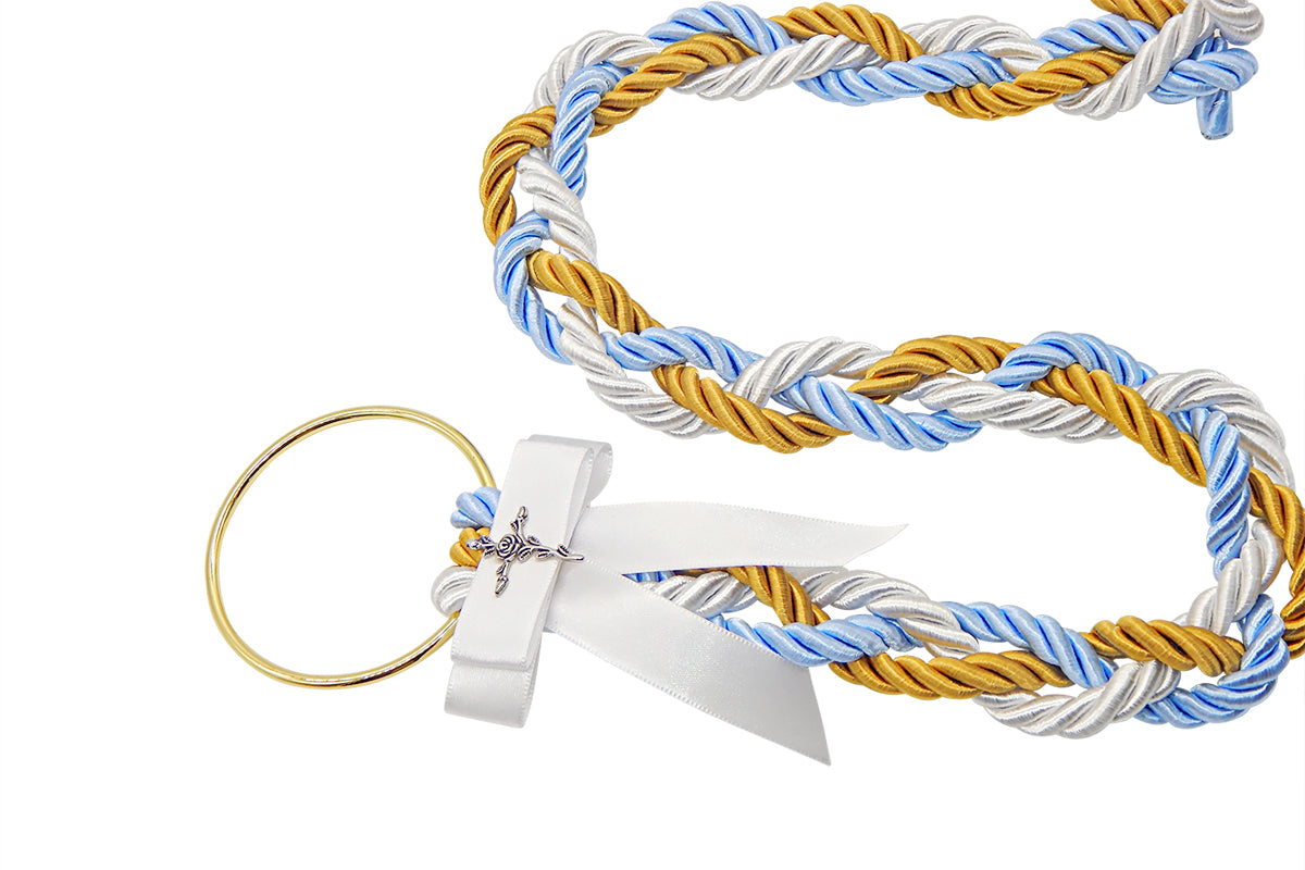 Wedding Gift Ideas Unity Braids® A Cord Of Three Strands Rose Embelishment Tying the Know, Renew Vows - Unity Braids