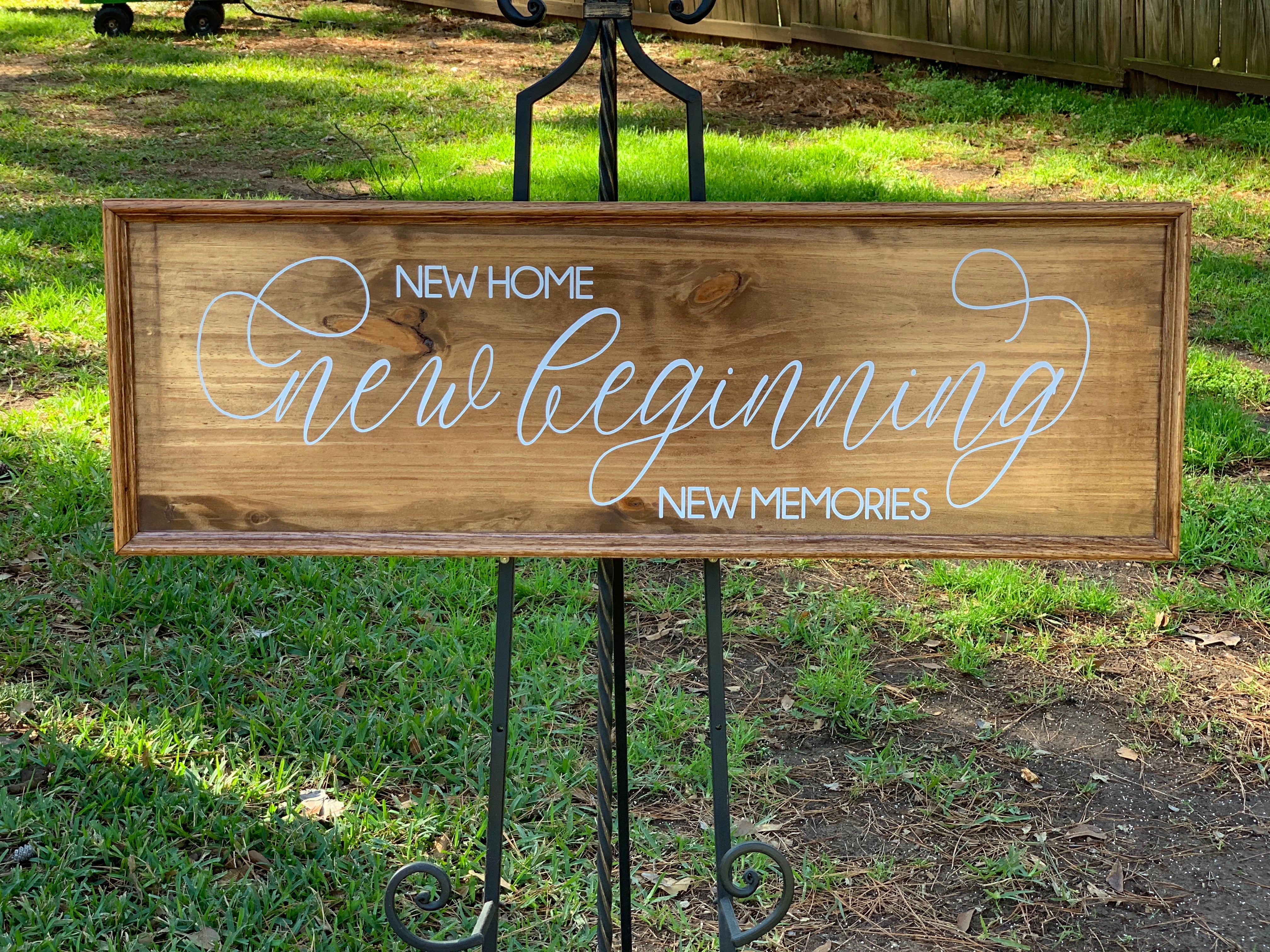 Anniversary Gift, Rustic Wedding Décor, Personalized Engagement Gift, Wedding Signs, Gifts for the Couple, Bridal Shower, New Home Gift